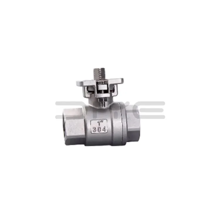 2-Piece Threaded High Platform Ball Valve