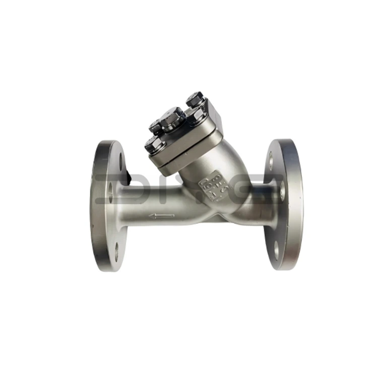 ສະແຕນເລດ ANSI 150LB Flanged Y Strainer ສໍາລັບການກັ່ນຕອງທໍ່ທີ່ເຊື່ອຖືໄດ້
