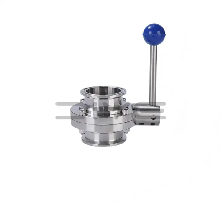 ສຸຂາພິບານ Clamp Butterfly Valve