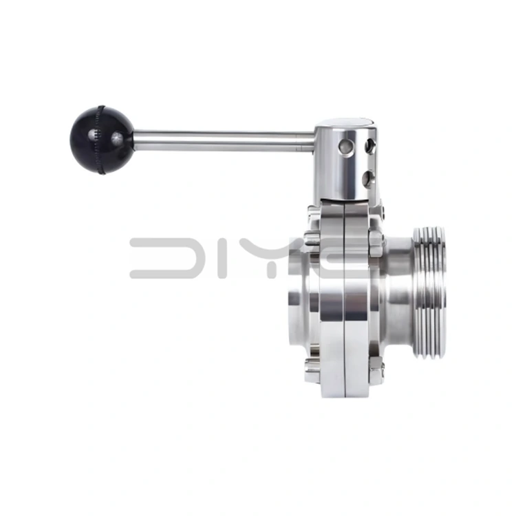 ສຸຂາພິບານ Weld Threaded Butterfly Valve